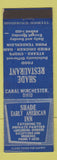Matchbook Cover - Shade Early American Inn restaurant Canal Winchester OH
