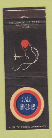 Matchbook Cover - The Hob Restaurant Wilmington DE