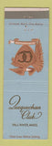 Matchbook Cover - Quequechan Club Fall River MA