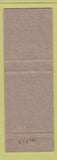 Matchbook Cover - Quequechan Club Fall River MA