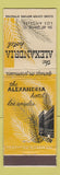 Matchbook Cover - Alexandria Hotel Los Angeles CA