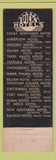 Matchbook Cover - Fort Meigs Hotel Toledo OH WEAR