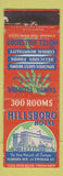 Matchbook Cover - Hillsboro Hotel Tampa FL WEAR