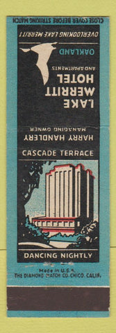 Matchbook Cover - Lake Merritt Hotel Oakland CA