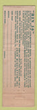 Matchbook Cover - Bin 56 Tobacco John Middleton