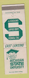 Matchbook Cover - Michigan State University East Lansing MI