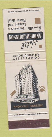 Matchbook Cover - Hotel Andrew Johnson Knoxville TN WEAR