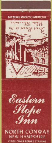 Matchbook Cover - Eastern Slope Inn North Conway NH