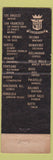 Matchbook Cover - Sir Francis Drake Hotel San Francisco CA