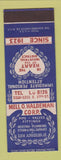 Matchbook Cover - Mell O Halderman Pipe Valves Fittings Los Angeles CA SAMPLE