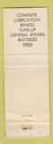 Matchbook Cover - Phillips 66 oil gas Keystone Service Pasadena CA WEAR