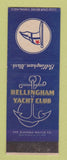 Matchbook Cover - Bellingham Yacht Club WA SAMPLE