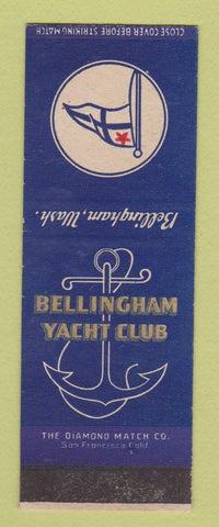 Matchbook Cover - Bellingham Yacht Club WA SAMPLE