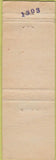 Matchbook Cover - Sunset House Sugar Hill NH WEAR