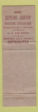 Matchbook Cover - Skyline Caverns Front Royal VA WEAR