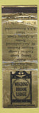 Matchbook Cover - Winding Brook Lodge Keene NH DD Bean WORN
