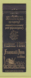 Matchbook Cover - Frascati Inn Los Angeles CA WEAR