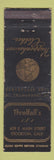 Matchbook Cover - Kuppenheimer Men's Clothes Threlfall's Stockton CA WEAR