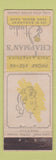 Matchbook Cover - Chapman's Studio Salon Long Beach CA