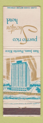 Matchbook Cover - Sheraton Hotel San Juan Puerto Rico