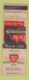 Matchbook Cover - Cauley Martin Insurance Pan Am Tobacco Miami Springs FL