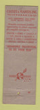 Matchbook Cover - Cauley Martin Insurance Pan Am Tobacco Miami Springs FL