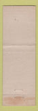 Matchbook Cover - The Mint Pop Winstead San Bernardino CA