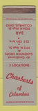 Matchbook Cover - Charberts of Columbus OH
