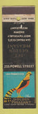 Matchbook Cover - Golden Pheasant Restaurant San Francisco CA WEAR
