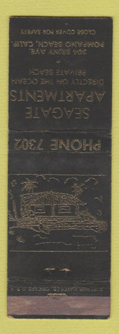 Matchbook Cover - Seagate Apartments Pompano Beach CA