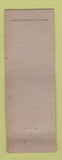 Matchbook Cover - Alps Restaurant Seneca Fallys NY