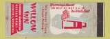 Matchbook Cover - Willow Inn Chinese Restaurant Rawlins WY