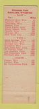 Matchbook Cover - Willow Inn Chinese Restaurant Rawlins WY