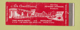 Matchbook Cover - Lake Wales Motel FL Howard Johnson Full Length