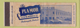 Matchbook Cover - The Pla Mor Indianapolis IN WEAR