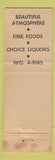 Matchbook Cover - Town House Bar Grill Detroit MI