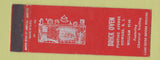 Matchbook Cover - Brick Oven Restaurant Howard RI