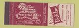 Matchbook Cover - Paoli Inn Restaurant Bar PA Conestoga Restaurant