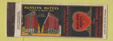 Matchbook Cover - Hart Bros Hotels Rosslyn Los Angeles CA