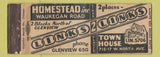 Matchbook Cover - Links Restaurant Glenview IL WEAR