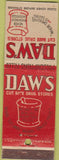 Matchbook Cover - Daw's Cut Rate Drugs Cincinnati? OH