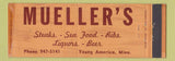 Matchbook Cover - Young America MN WORN Full Length