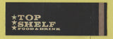 Matchbook Cover - Top Shelf Restaurant St Louis?