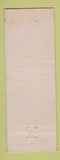 Matchbook Cover - OG Ollie Roche State Senator Election Full Length