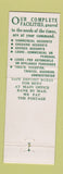 Matchbook Cover - Citizens National Bank Meridian MS Full Length