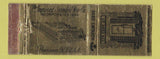 Matchbook Cover - Improved Seamless Wire Providence RI WEAR