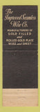Matchbook Cover - Improved Seamless Wire Providence RI WEAR