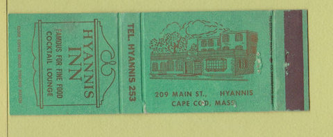 Matchbook Cover - Hyannis Inn Cape Cod MA WEAR