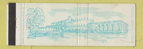 Matchbook Cover - Peter Pan Urbana MD restaurant Kapok Tree Clearwater FL
