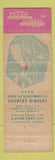 Matchbook Cover - Peter Pan Urbana MD restaurant Kapok Tree Clearwater FL